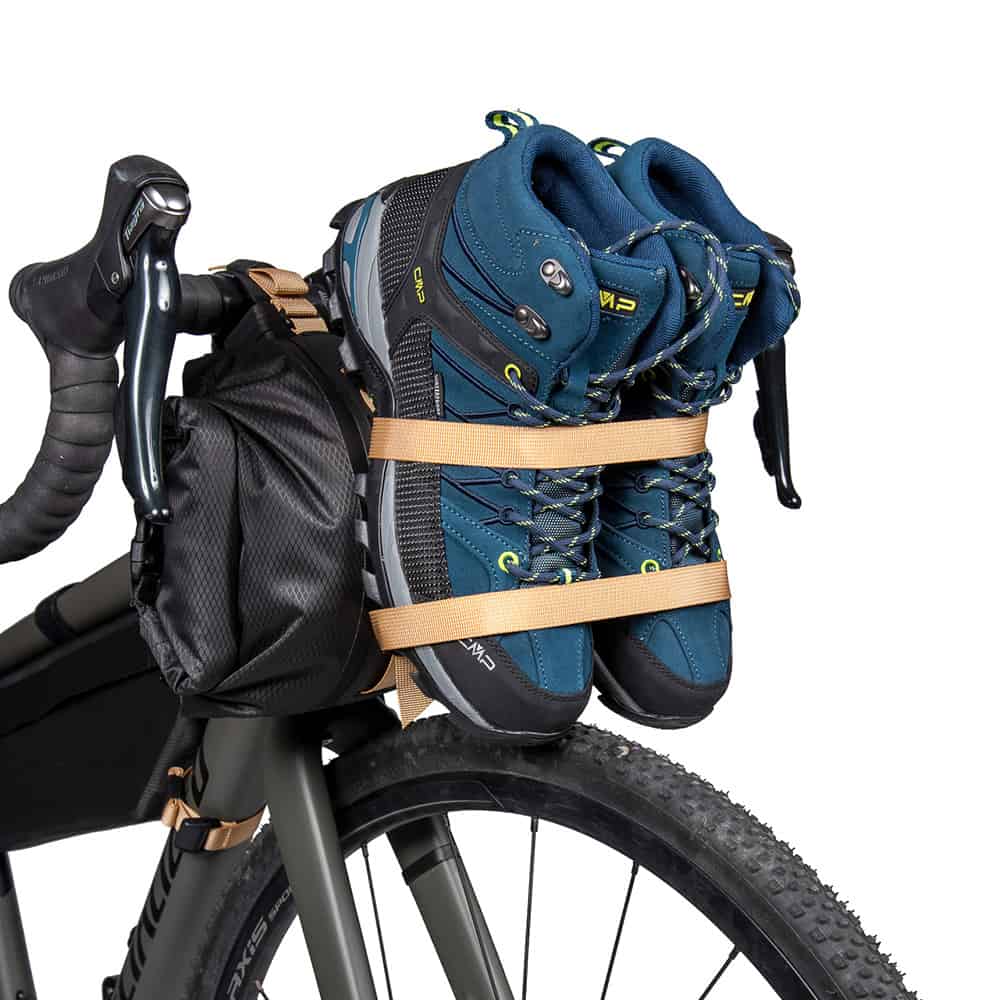 ROCK BROS Bolsa de manillar para bicicleta, bolsa de marco frontal, bolsa  de almacenamiento para bicicleta, bolsa de tubo superior de bicicleta